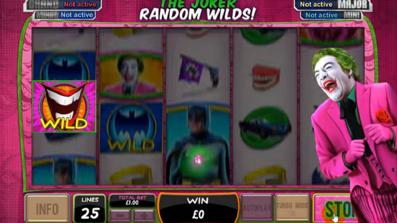 So spielen Sie den Batman & The Joker Jewels-Slot